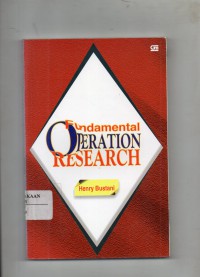 Image of Fundamental Operation Research